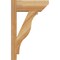 Ekena Millwork Funston Slat Rough Sawn Outlooker, Western Red Cedar, 6"W x 14"D x 22"H OUT06X14X22FST06RWR - alternate 3